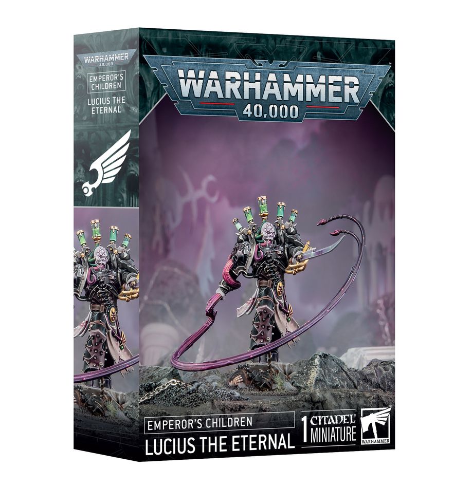 Warhammer 40k - Emperor's Children - Lucius the Eternal (Online Order Only)