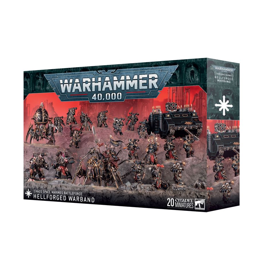 Warhammer: 40K - Chaos Space Marines Battleforce: Hellforged Warband (ONLINE ORDER ONLY)