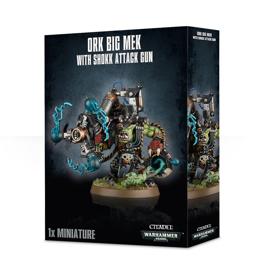Warhammer 40K: Orks - Big Mek with Shokk Attack Gun (ONLINE ORDER ONLY)