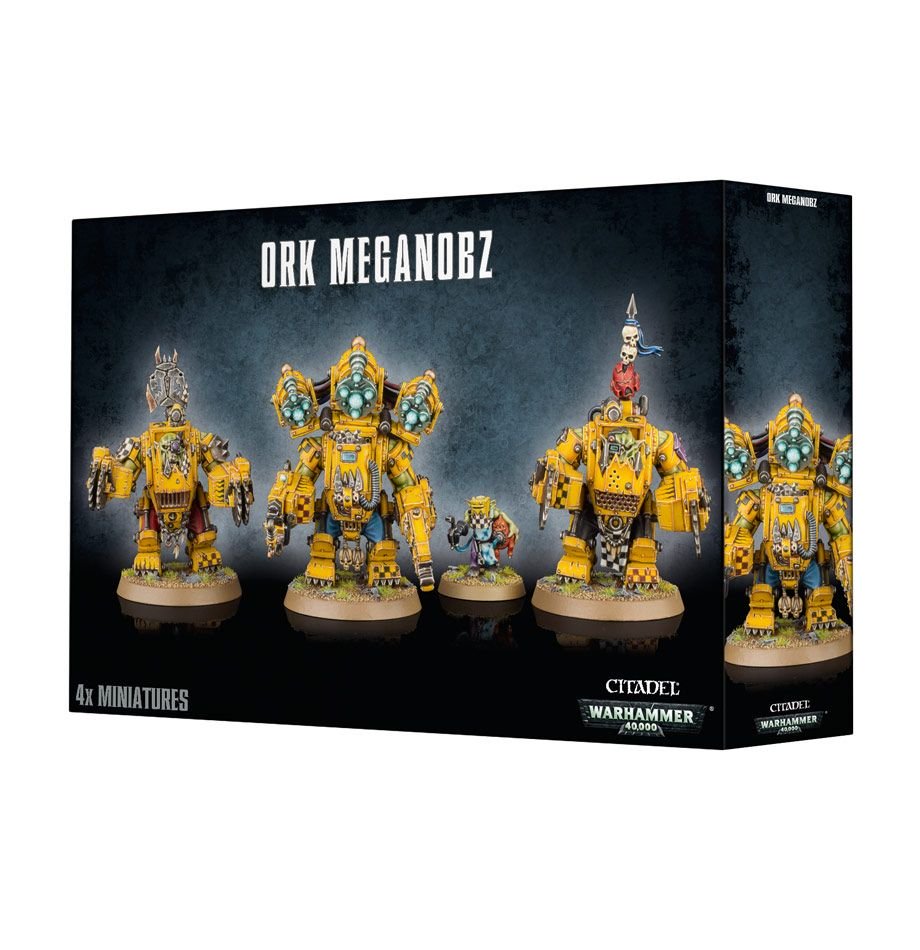 Warhammer 40K: Ork Meganobz/Big Mek in Mega Armour (ONLINE ORDER ONLY)