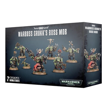 Warhammer 40K: Ork - Warboss Grukk's Boss Mob (ONLINE ORDER ONLY)