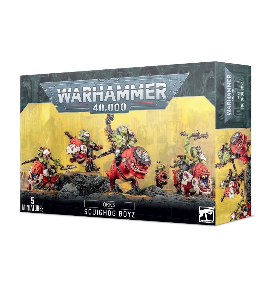 Warhammer 40K: Orks - Squighog Boyz (ONLINE ORDER ONLY)