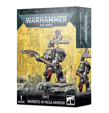 Warhammer 40K: Ork - Warboss in Mega Armour (ONLINE ORDER ONLY)