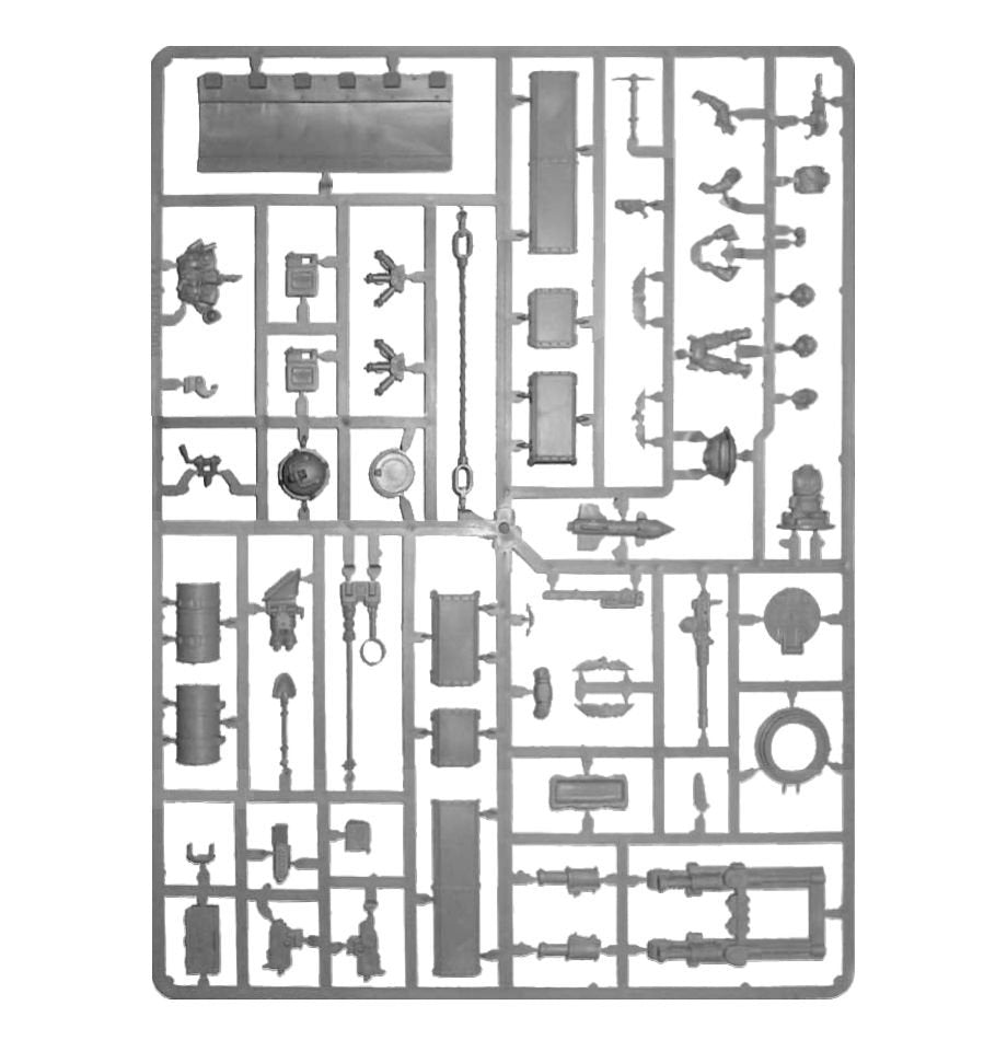 Warhammer 40K: Astra Militarum Tank Accessories (ONLINE ORDER ONLY)