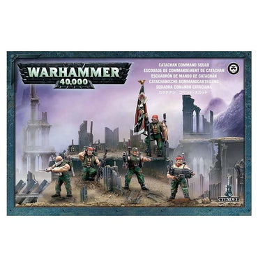 Warhammer 40K: Astra Militarum - Catachan Command Squad (ONLINE ORDER ONLY)
