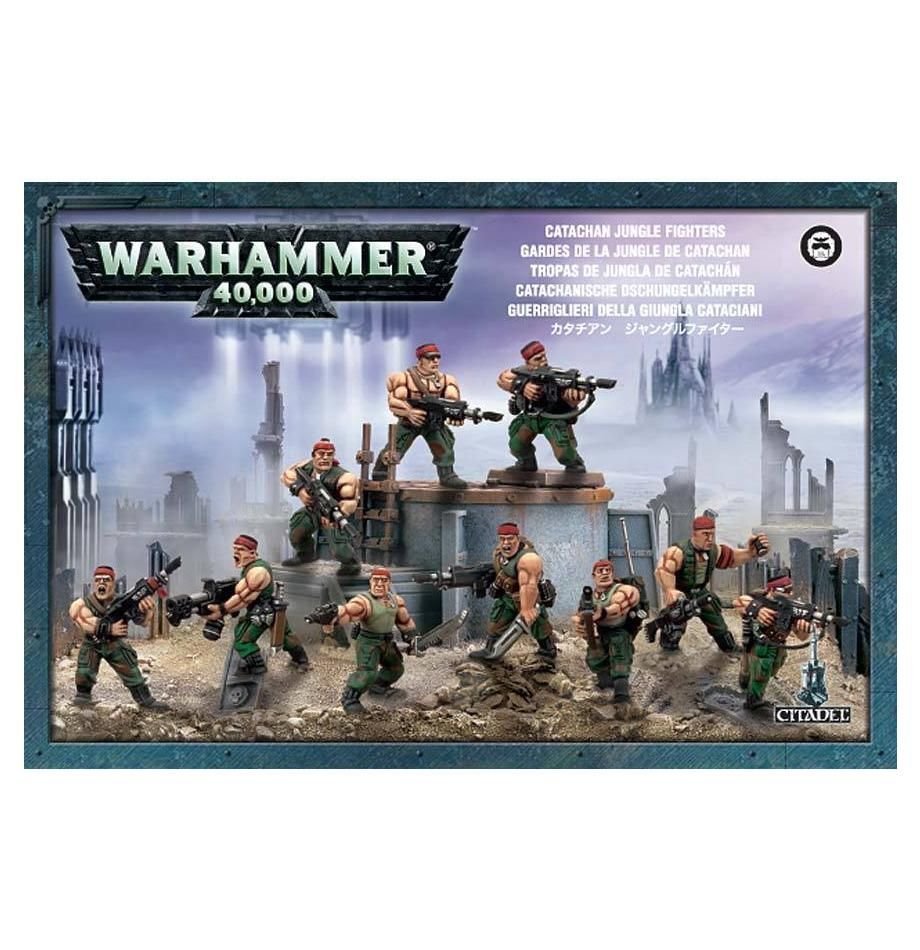 Warhammer 40K: Astra Militarum - Catachan Jungle Fighters (ONLINE ORDER ONLY)