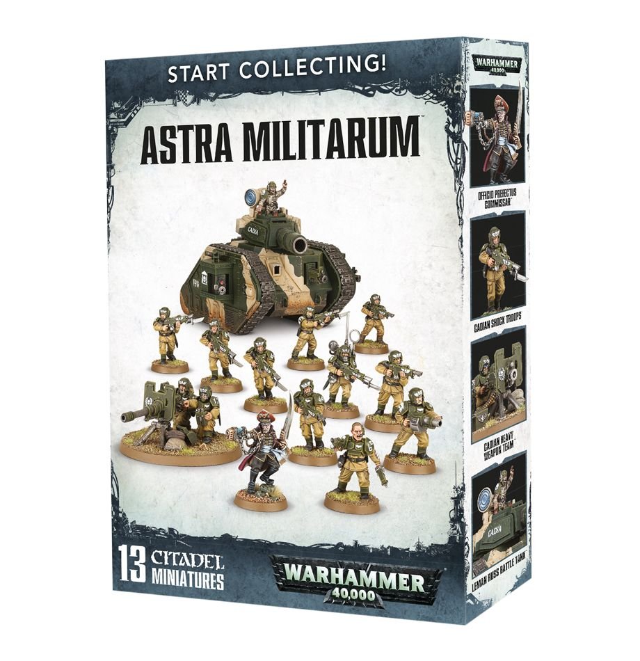 Warhammer 40K: Start Collecting! Astra Militarum (ONLINE ORDER ONLY)