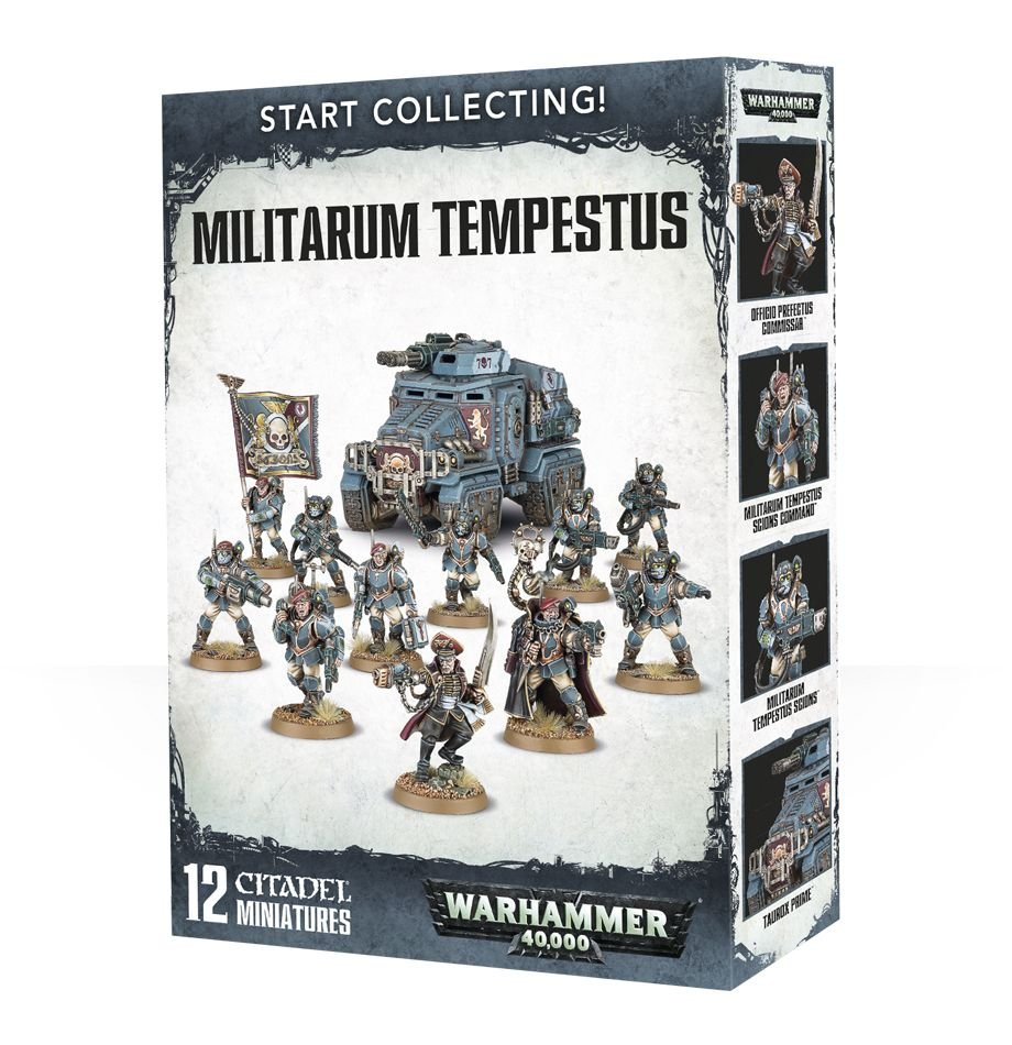 Warhammer 40K: Start Collecting! Militarum Tempestus (ONLINE ORDER ONLY)
