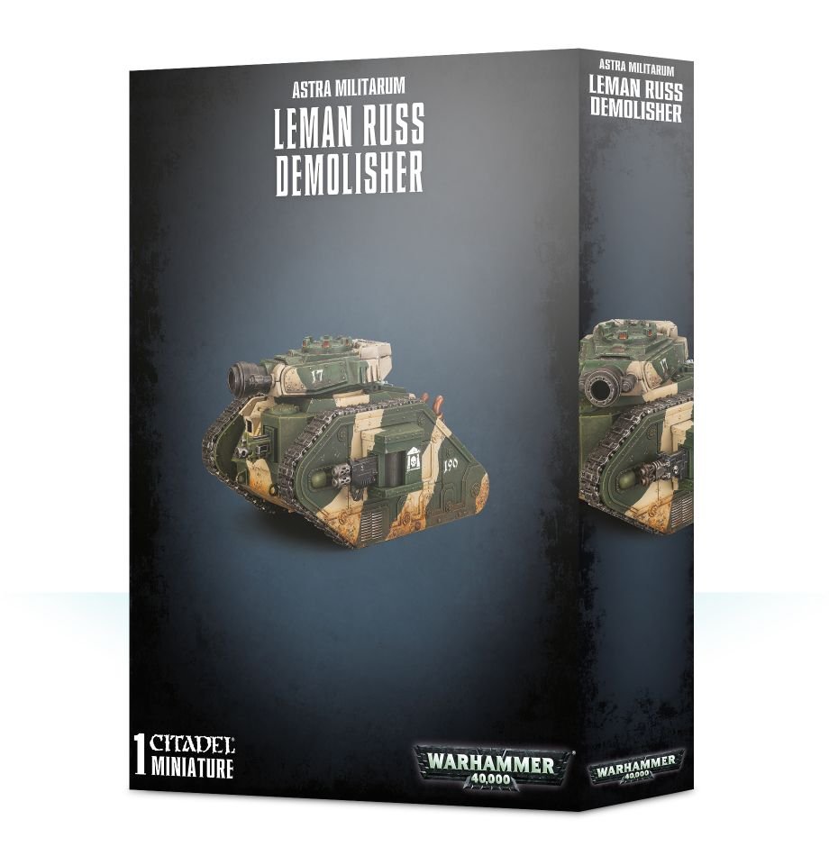 Warhammer 40K: Astra Militarum - Leman Russ Demolisher (ONLINE ORDER ONLY)