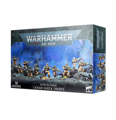 Warhammer 40K: Astra Militarum - Cadian Shock Troops (ONLINE ORDER ONLY)