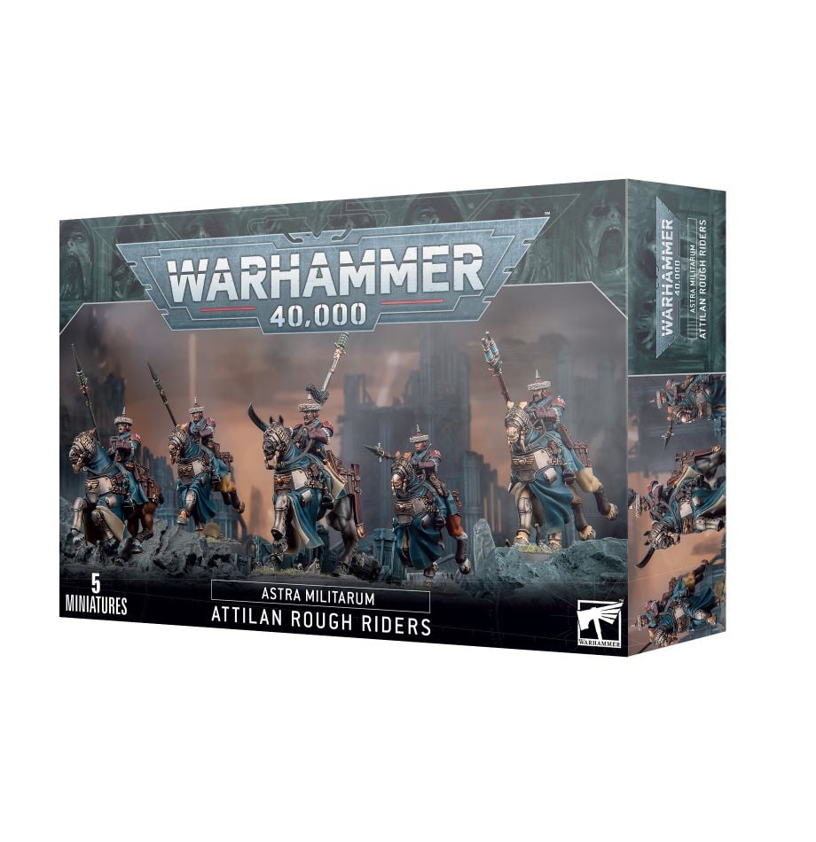 Warhammer 40K: Astra Militarum - Attilan Rough Riders (ONLINE ORDER ONLY)