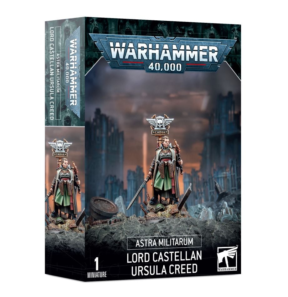 Warhammer 40K: Astra Militarum - Lord Castellan Ursula Creed (ONLINE ORDER ONLY)