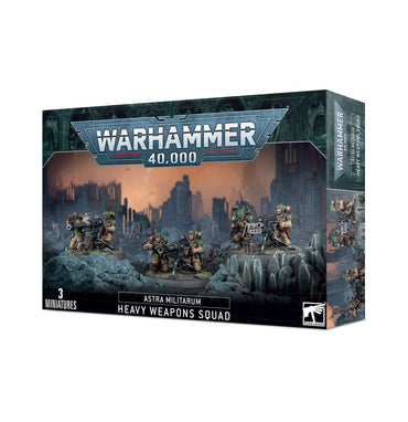 Warhammer 40K: Astra Militarum - Heavy Weapons Squad (ONLINE ORDER ONLY)