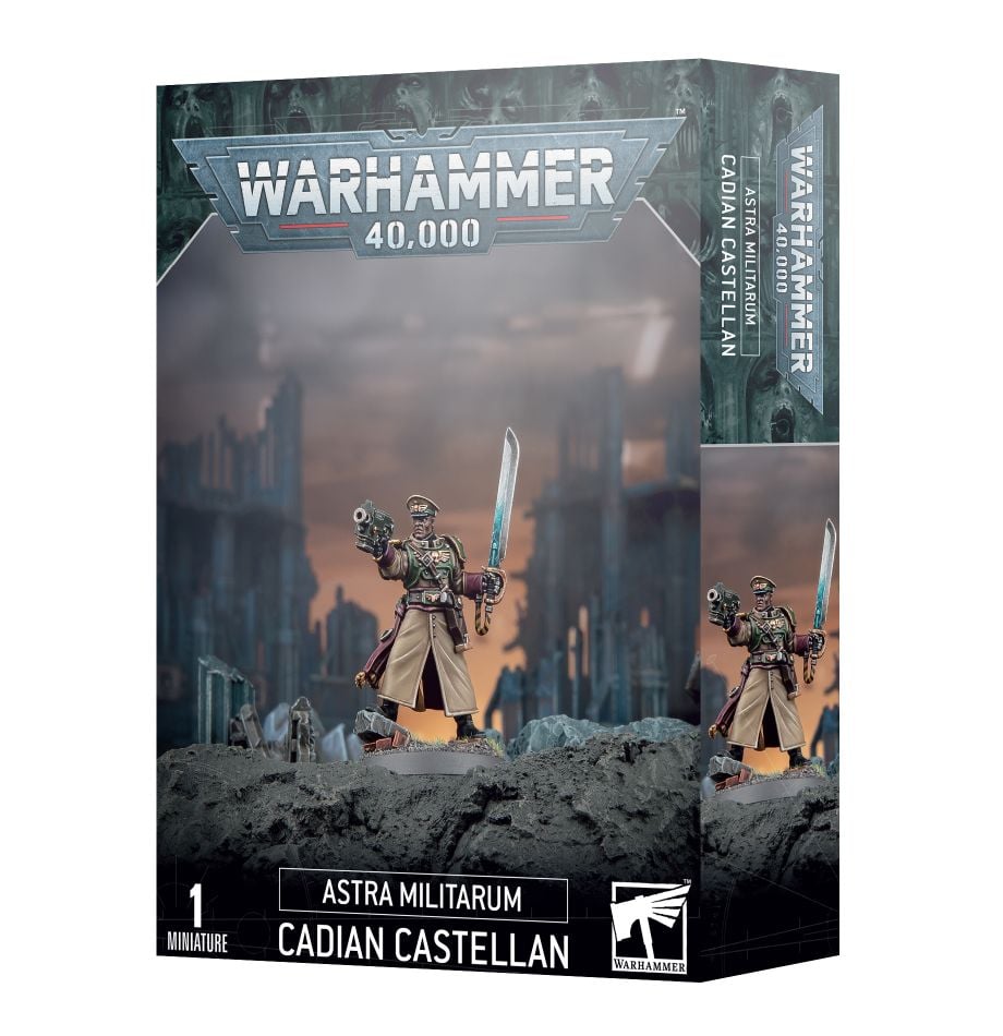 Warhammer 40K: Astra Militarum - Cadian Castellan (ONLINE ORDER ONLY)
