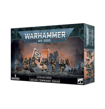 Warhammer 40K: Astra Militarum - Cadian Command Squad (ONLINE ORDER ONLY)