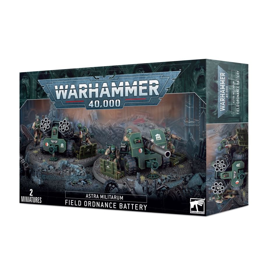 Warhammer 40K: Astra Militarum - Field Ordnance Battery (ONLINE ORDER ONLY)