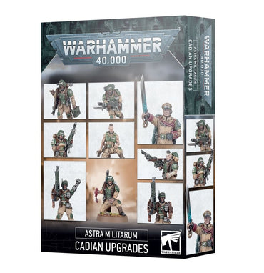 Warhammer 40K: Astra Militarum - Cadian Upgrades (ONLINE ORDER ONLY)