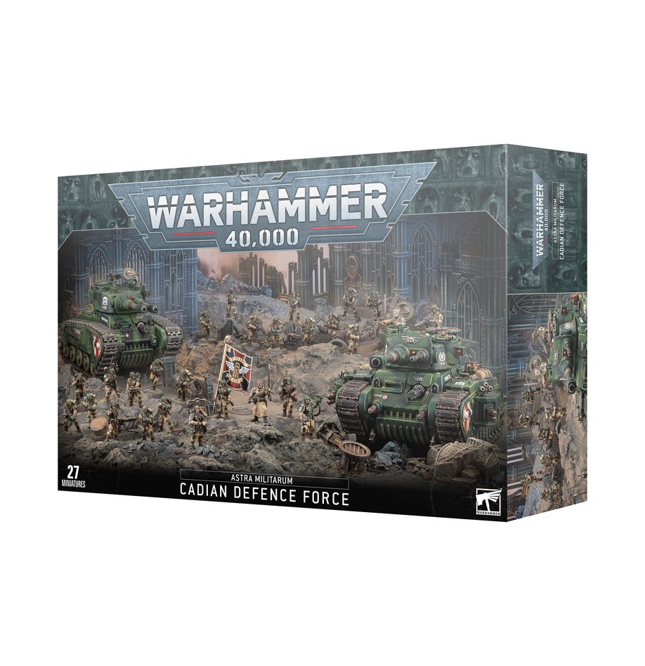 Warhammer: 40k - Astra Militarum - Cadian Defence Force (ONLINE ORDER ONLY)