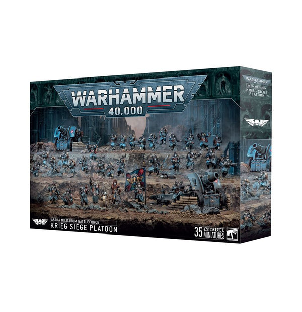 Warhammer: 40K - Astra Militarum Battleforce: Krieg Siege Platoon (ONLINE ORDER ONLY)