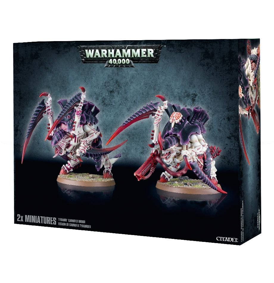 Warhammer 40K: Tyranids - Carnifex/Old One Eye/Screamer-Killer/Thornback Brood (ONLINE ORDER ONLY)