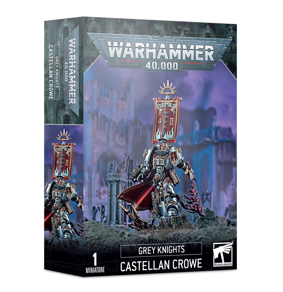 Warhammer 40K: Grey Knights - Castellan Crowe (ONLINE ORDER ONLY)