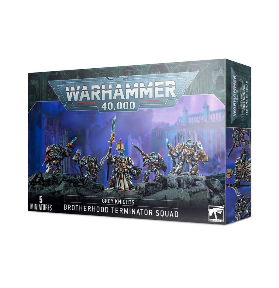 Warhammer 40k: Grey Knights - Brotherhood Terminator Squad
