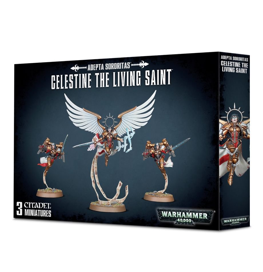 Warhammer 40K: Adepta Sororitas - Celestine, the Living Saint (ONLINE ORDER ONLY)