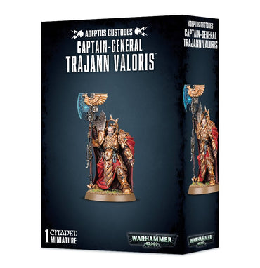 Warhammer 40K: Adeptus Custodes - Captain-General Trajann Valoris (ONLINE ORDER ONLY)