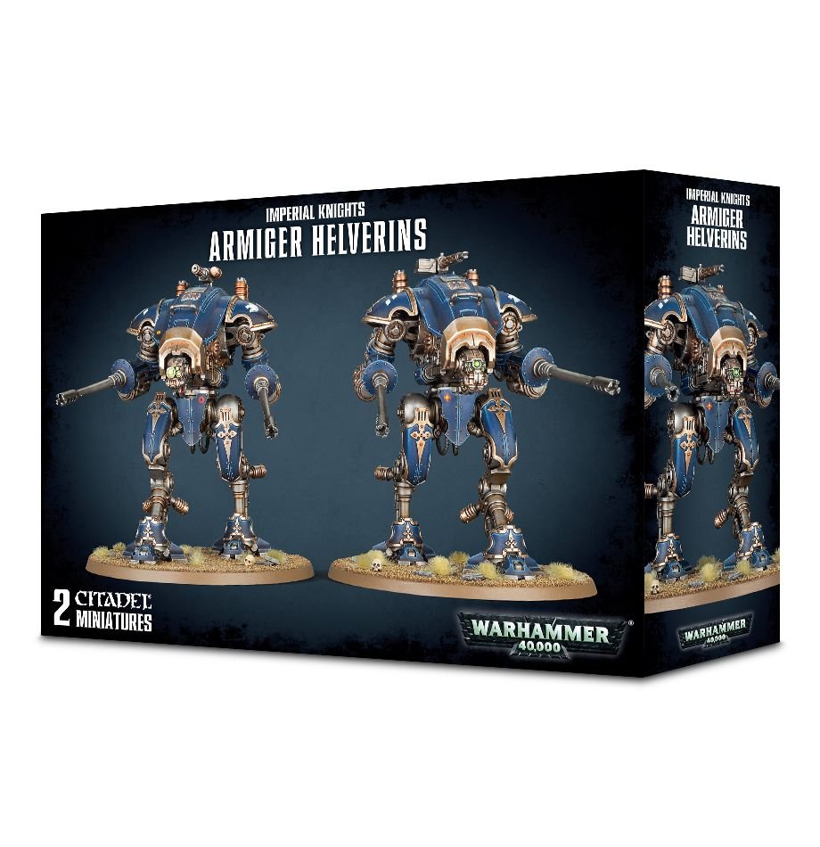 Warhammer 40K: Imperial Knights - Armiger Helverins (ONLINE ORDER ONLY)