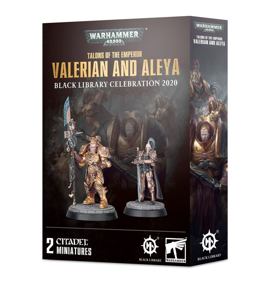 Warhammer 40K: Adeptus Custodes - Talons of the Emperor - Valerian and Aleya (ONLINE ORDER ONLY)