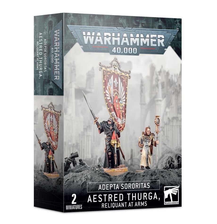Warhammer 40K: Adepta Sororitas - Aestred Thurga, Reliquant at Arms (ONLINE ORDER ONLY)
