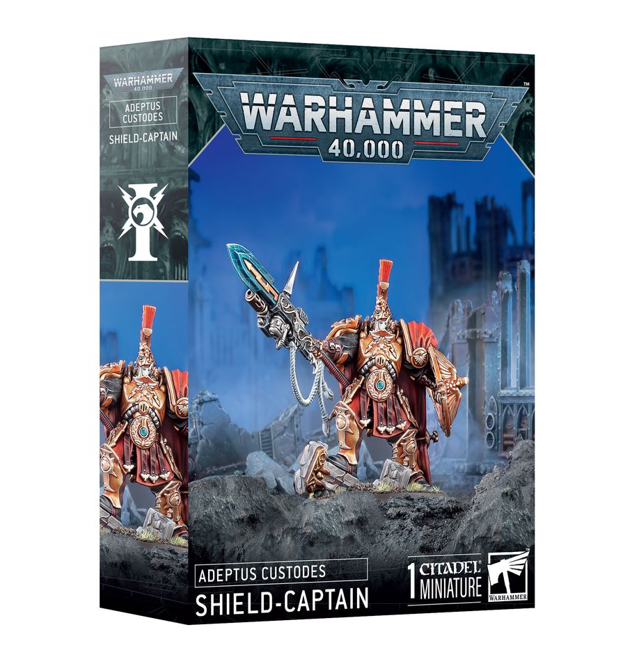 Warhammer 40K: Adeptus Custodes - Shield Captain (ONLINE ORDER ONLY)