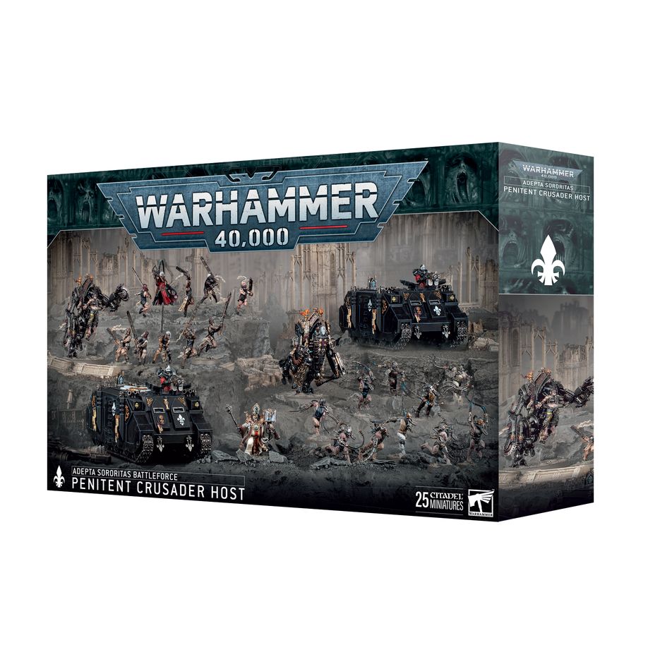 Warhammer 40K: Adepta Sororitas Battleforce – Penitent Crusader Host (ONLINE ORDER ONLY)