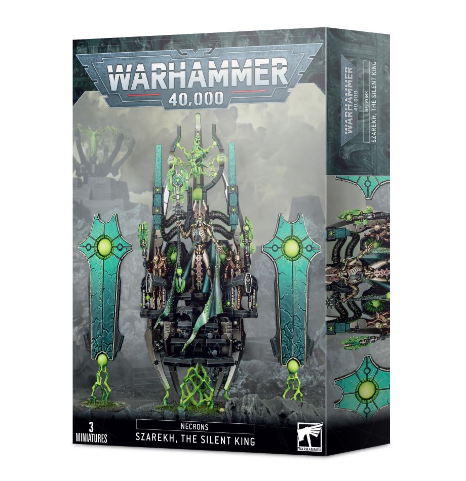 Warhammer 40K: Necron - Szarekh The Silent King (ONLINE ORDER ONLY)