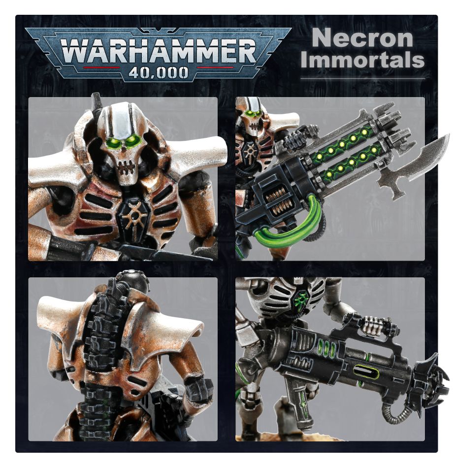 Warhammer: 40k - Necrons - Immortals (Online Order Only)