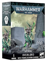 Warhammer 40K: Necron - Overlord with Translocation Shroud (ONLINE ORDER ONLY)