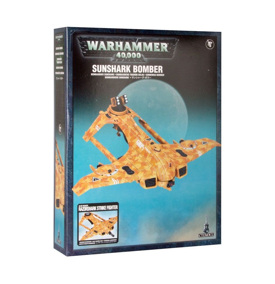 Warhammer 40K: T'au Empire - AX39 Sun Shark Bomber/AX3 Razorshark Strike Fighter (ONLINE ORDER ONLY)