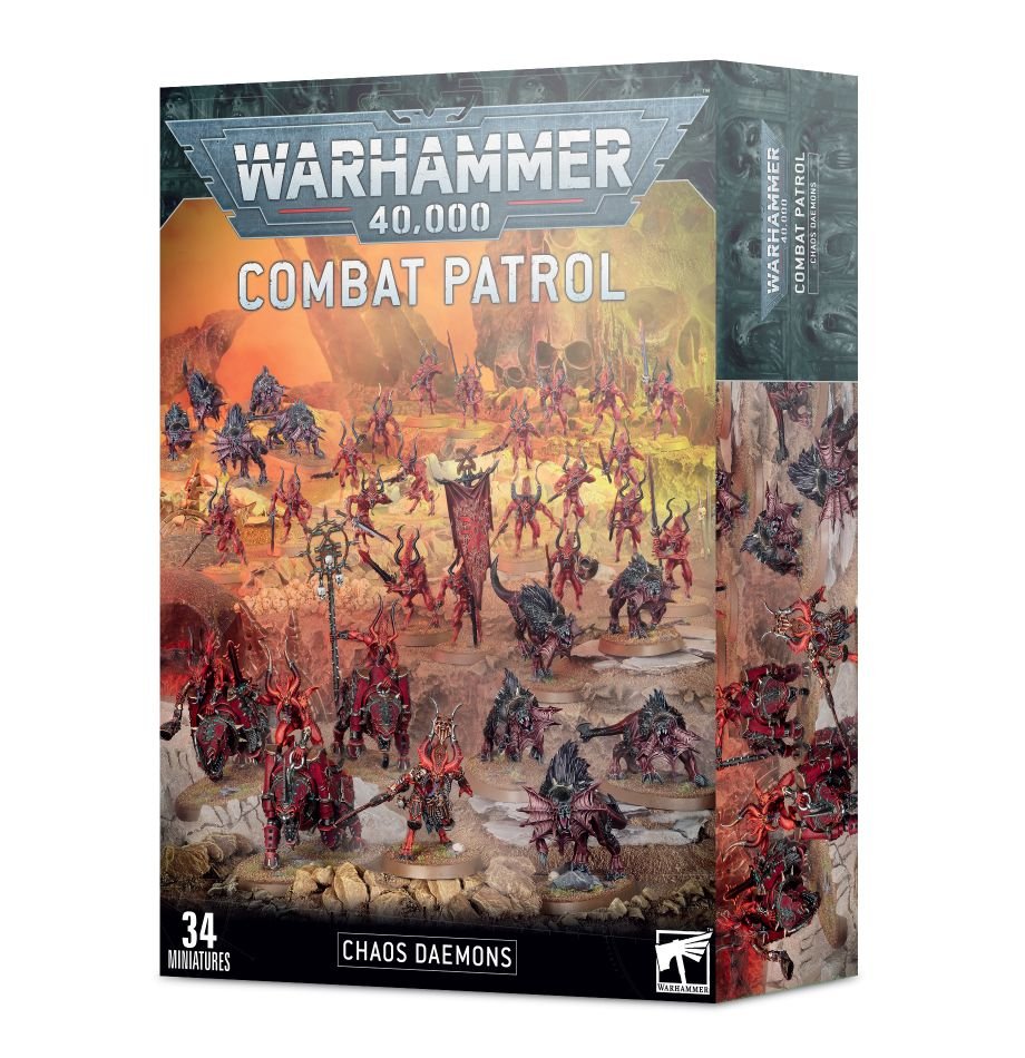 Warhammer 40K: Chaos Daemons - Combat Patrol (ONLINE ORDER ONLY)