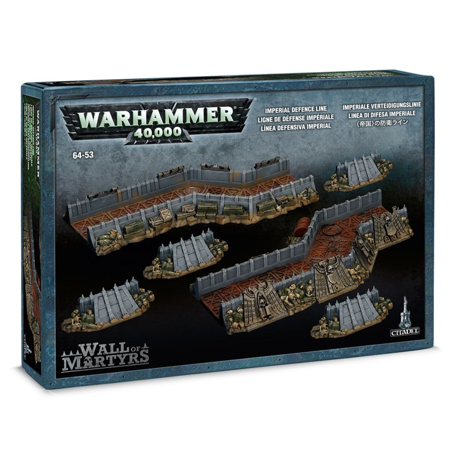 Warhammer 40K: Wall of Martyrs - Imperial Defence Line (ONLINE ORDER ONLY)
