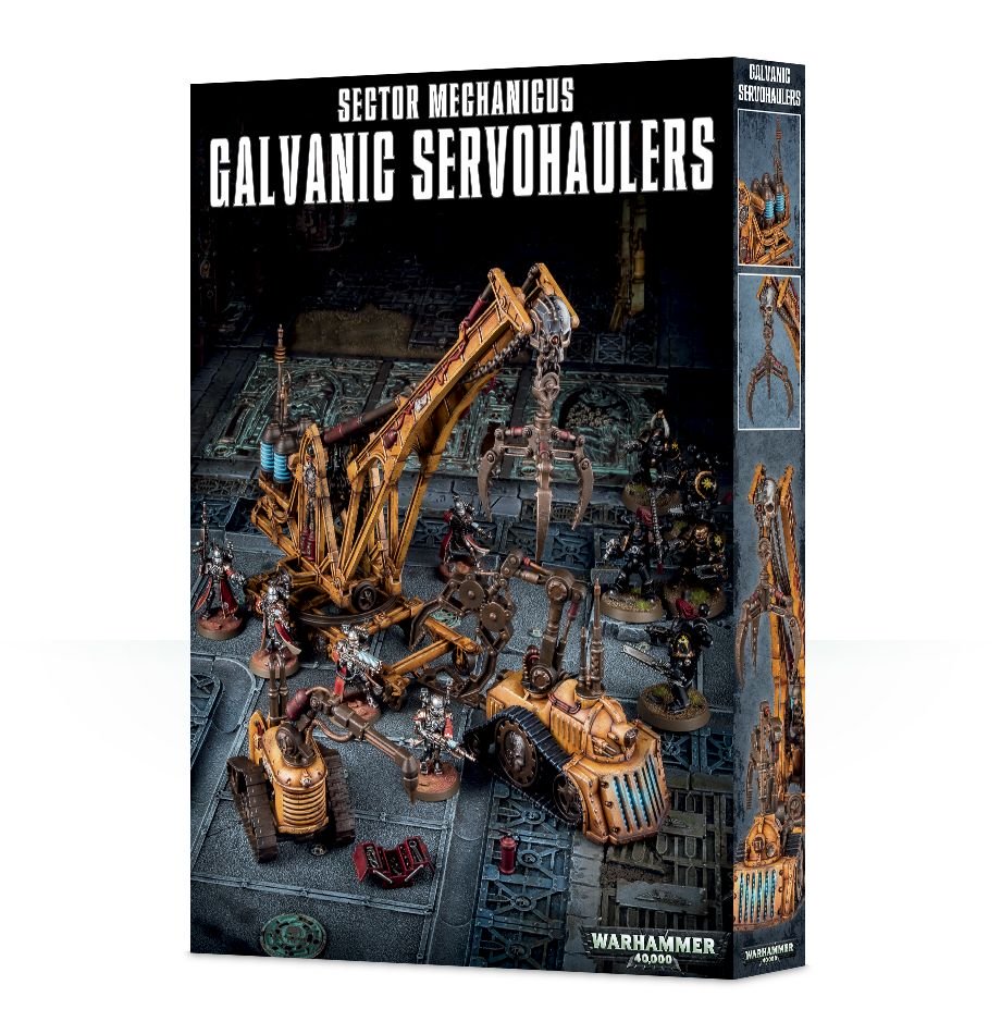 Warhammer 40K: Sector Mechanicus - Galvanic Servohaulers (ONLINE ORDER ONLY)