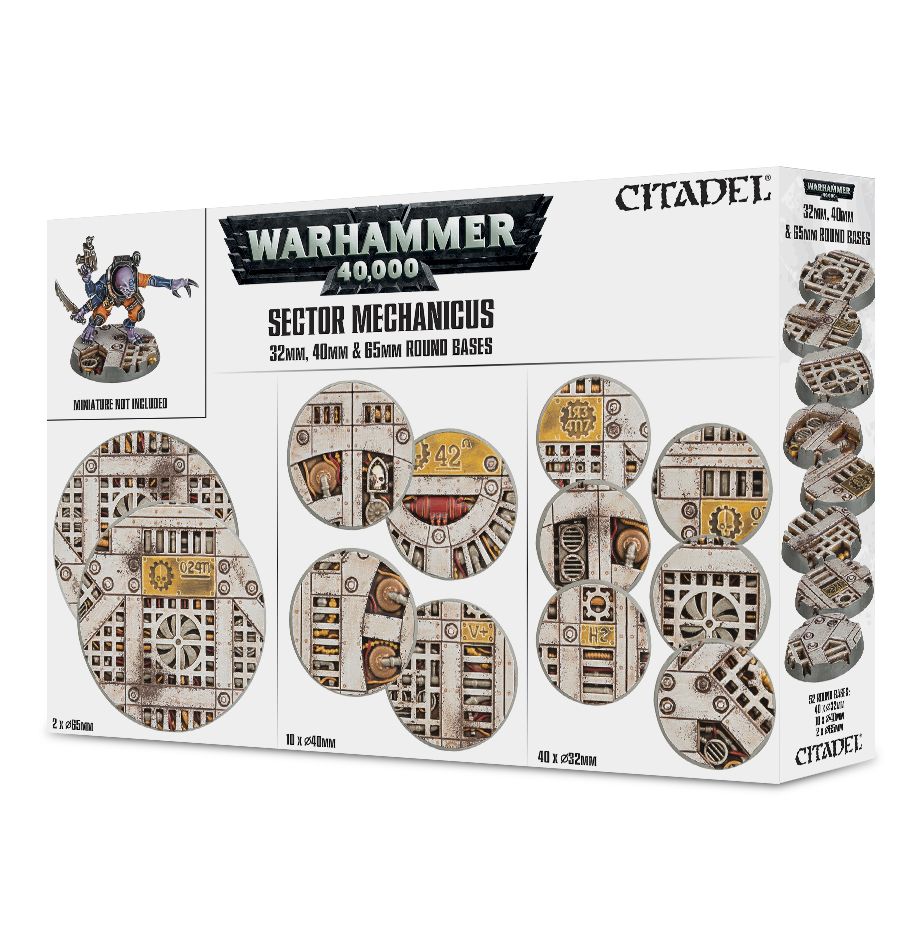 Warhammer 40K: Sector Mechanicus -  Industrial Bases (ONLINE ORDER ONLY)
