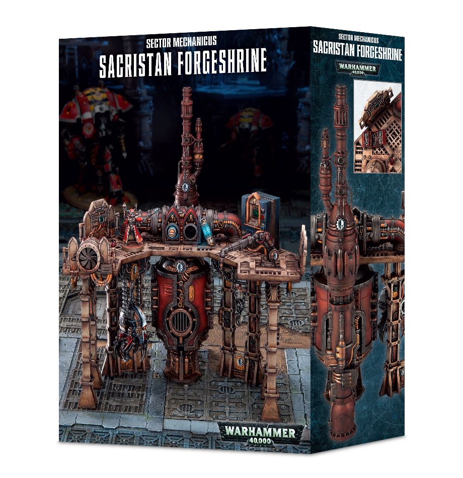 Warhammer 40K: Sector Mechanicus - Sacristan Forgeshrine (ONLINE ORDER ONLY)