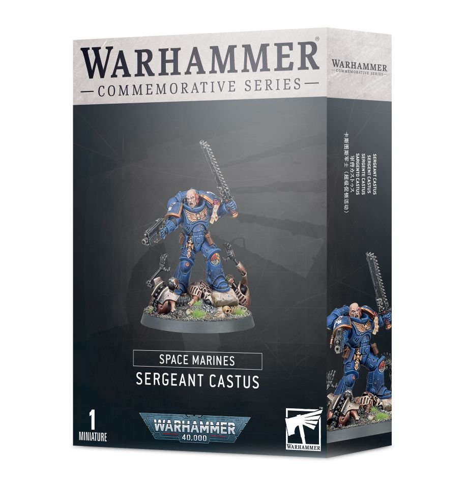 Warhammer 40K: Space Marines Sergeant Castus (ONLINE ORDER ONLY)