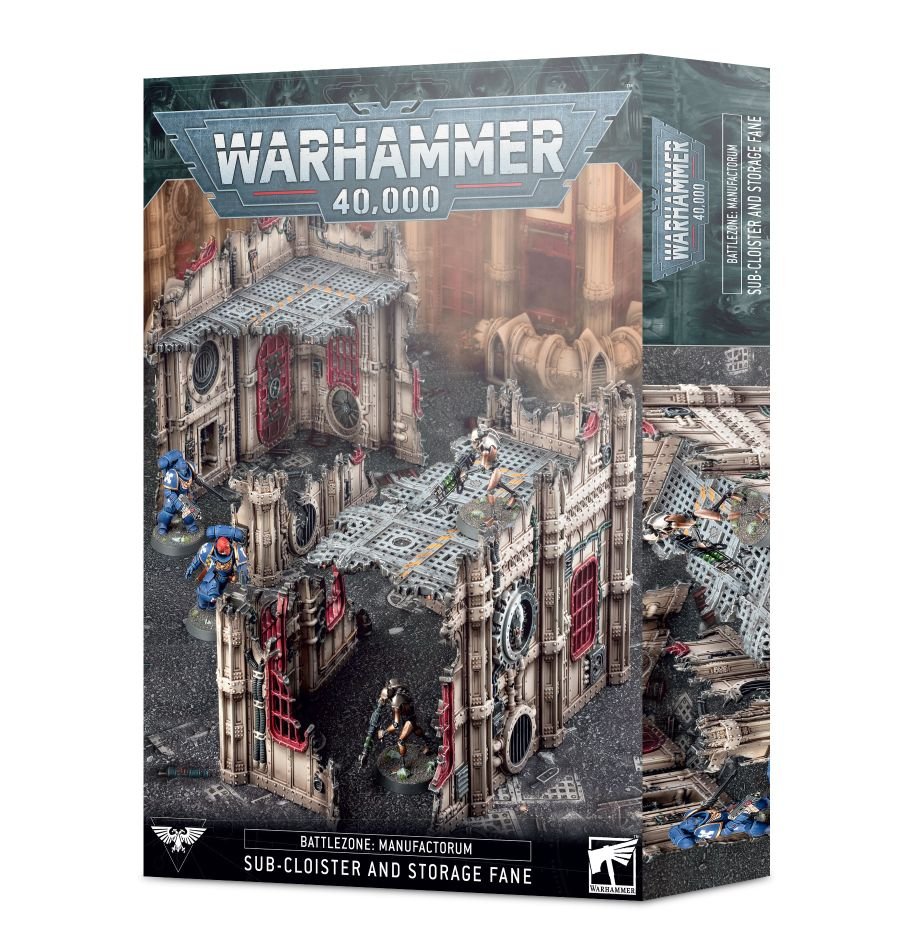 Warhammer 40K: Battlezone - Manufactorum Sub-Cloister and Storage Fane (ONLINE ORDER ONLY)