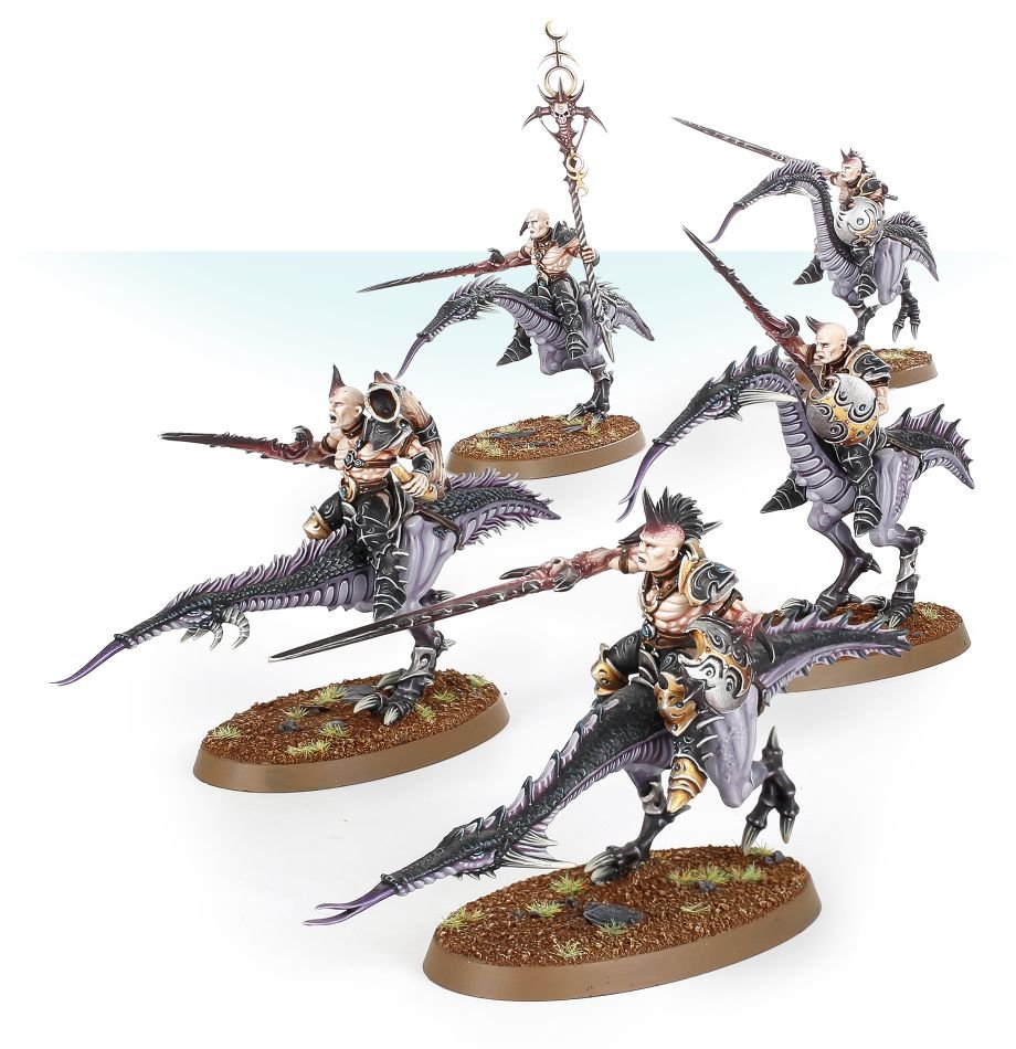 Warhammer: Hedonites of Slaanesh - Hellstriders of Slaanesh (ONLINE ORDER ONLY)