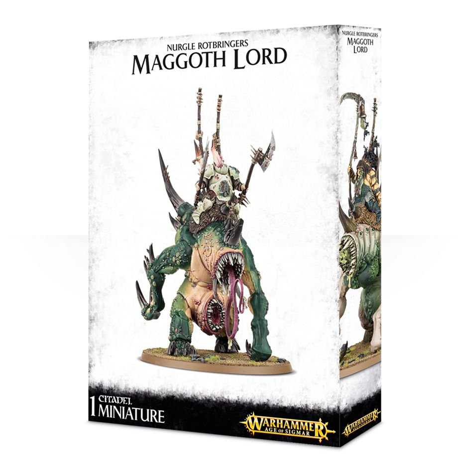 Warhammer: Nurgle Rotbringers - Maggoth Lord (ONLINE ORDER ONLY)
