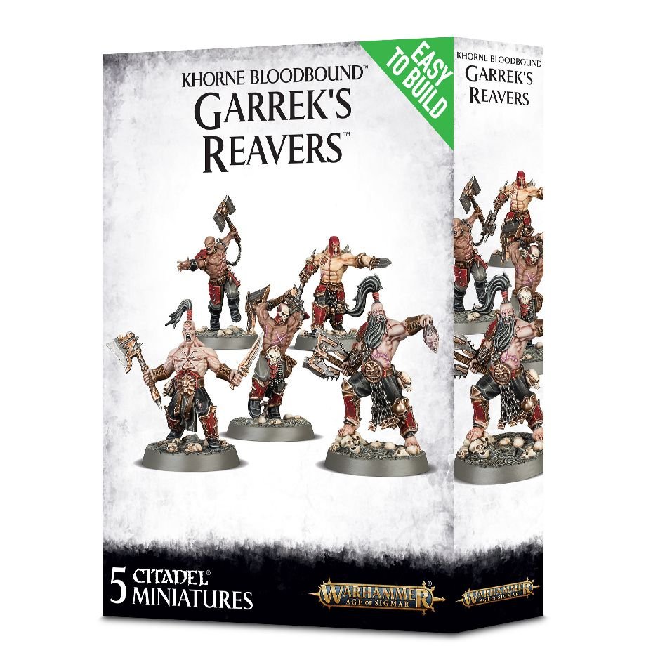 Warhammer: Blades of Khorne - Khorne Bloodbound Garrek’s Reavers (ONLINE ORDER ONLY)