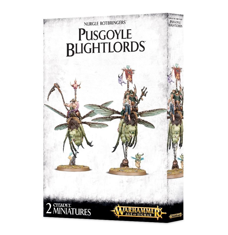 Warhammer: Maggotkin of Nurgle - Pusgoyle Blightlords/Lord of Afflictions (ONLINE ORDER ONLY)