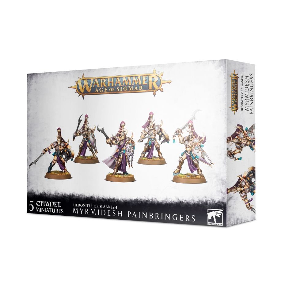 Warhammer: Hedonites of Slaanesh - Myrmidesh Painbringers/Symbaresh Twinsouls (ONLINE ORDER ONLY)
