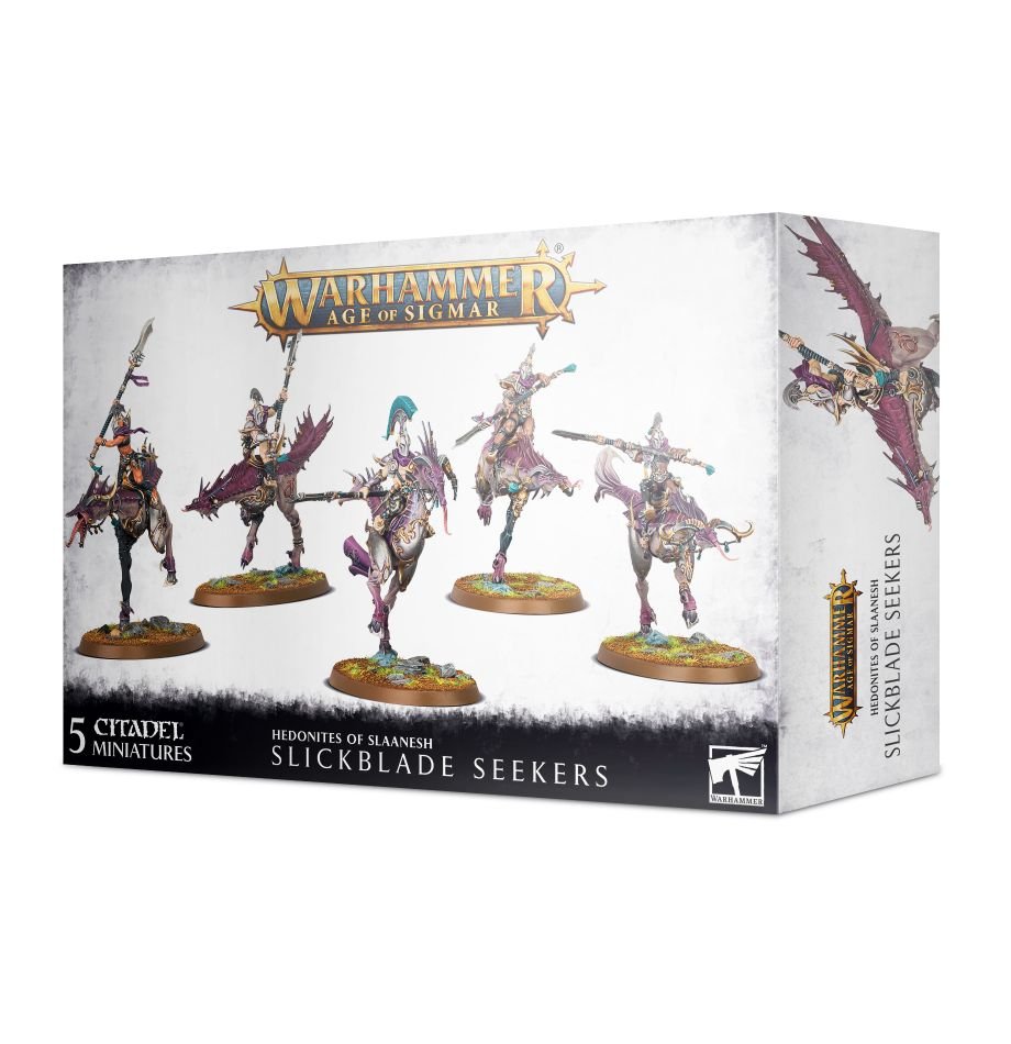 Warhammer: Hedonites of Slaanesh - Slickblade Seekers/Blissbarb Seekers (ONLINE ORDER ONLY)